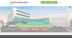 Desktop Screenshot of karyamedika.com